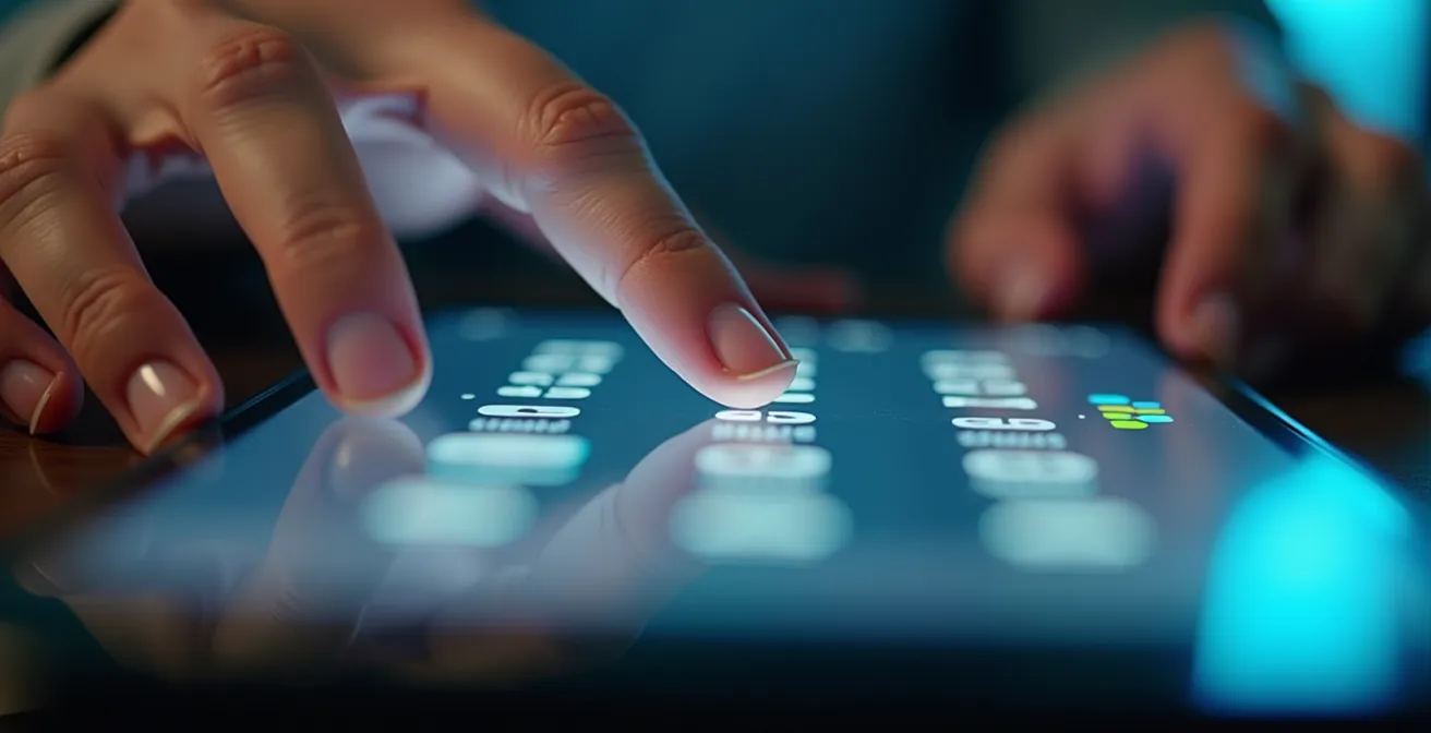 Close-up van innovatieve technologie in Belgische context