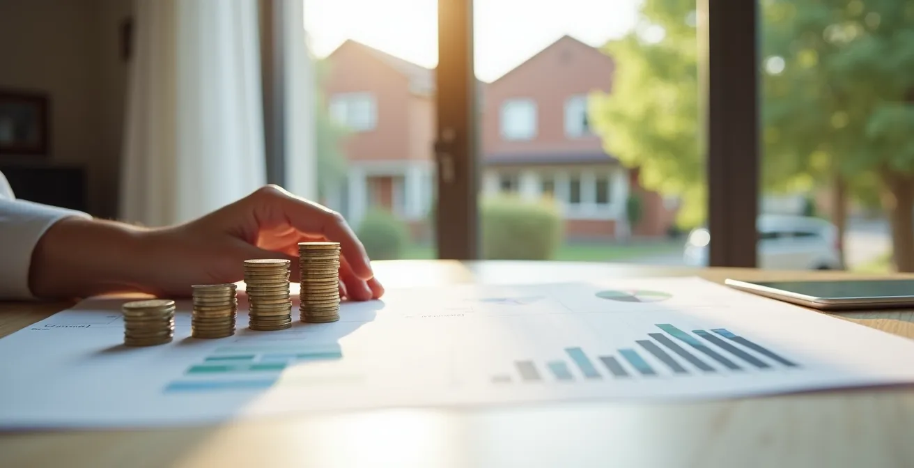 Grafische vergelijking tussen spaarboekje en beleggingsplan over tijd